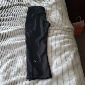 lululemon athletica Crop Black Leggings